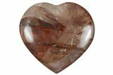 Polished Hematoid Quartz Hearts - 1 1/2" Size - Photo 3